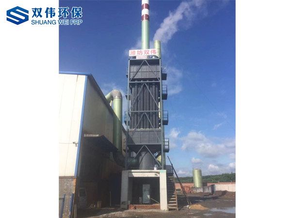 湿式静电除尘(雾)器安装现场